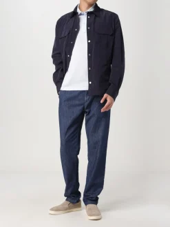 Overshirt Brunello Cucinelli in tessuto stretch