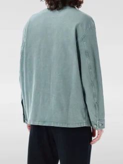 Overshirt Emporio Armani in cotone stretch