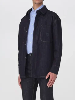 Overshirt Fendi in denim