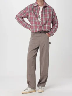 Overshirt Golden Goose in cotone check