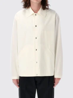 Overshirt Jil Sander in cotone con logo