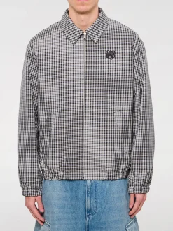 Overshirt Maison Kitsuné in misto cotone check