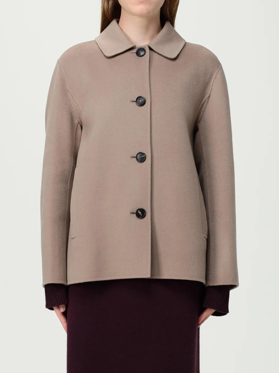 Overshirt Max Mara in lana vergine