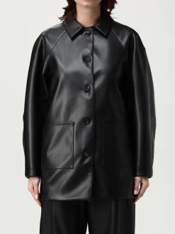 Overshirt MM Max Mara in pelle