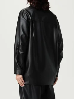 Overshirt MM Max Mara in pelle