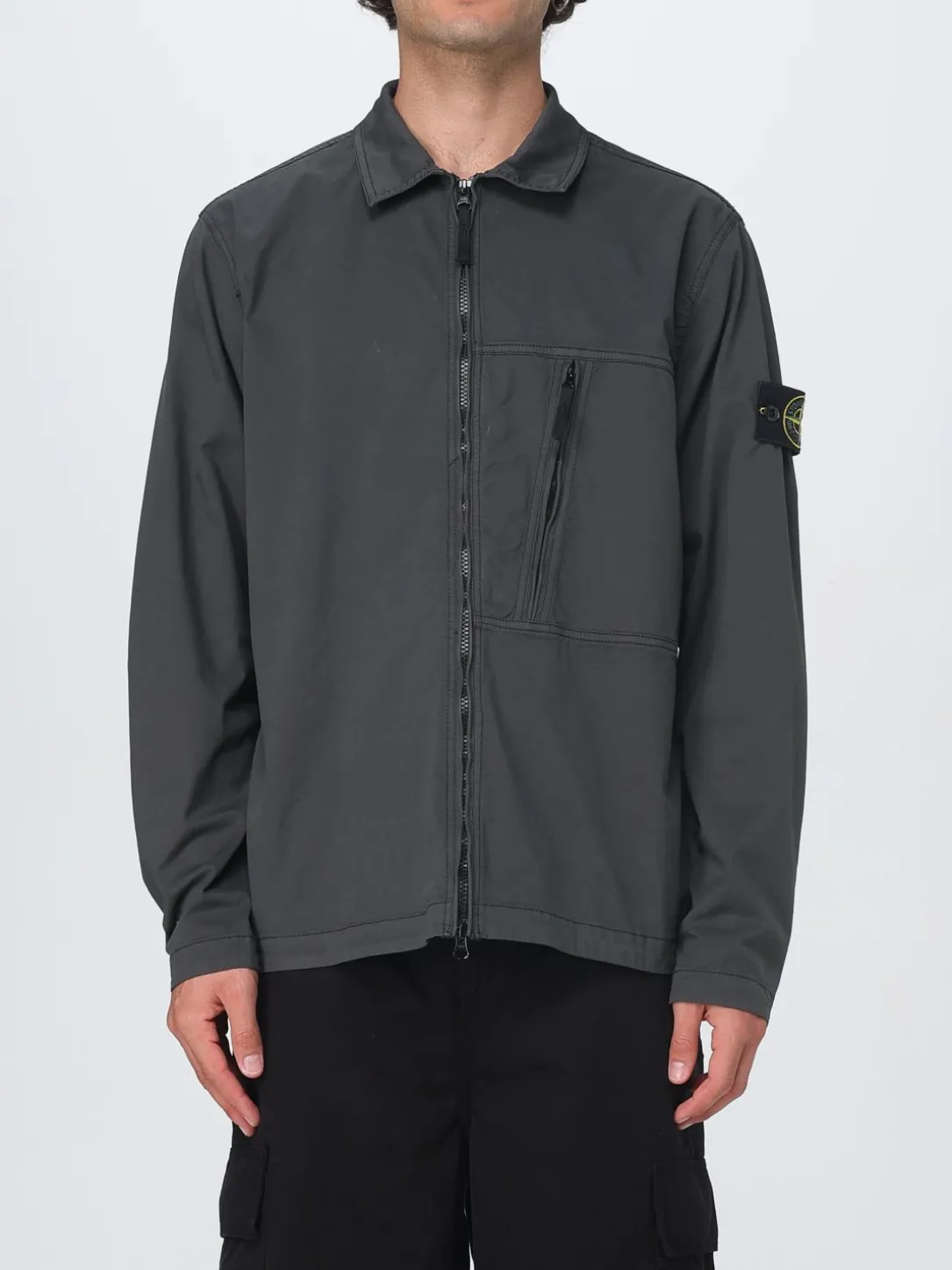 Overshirt Stone Island in cotone