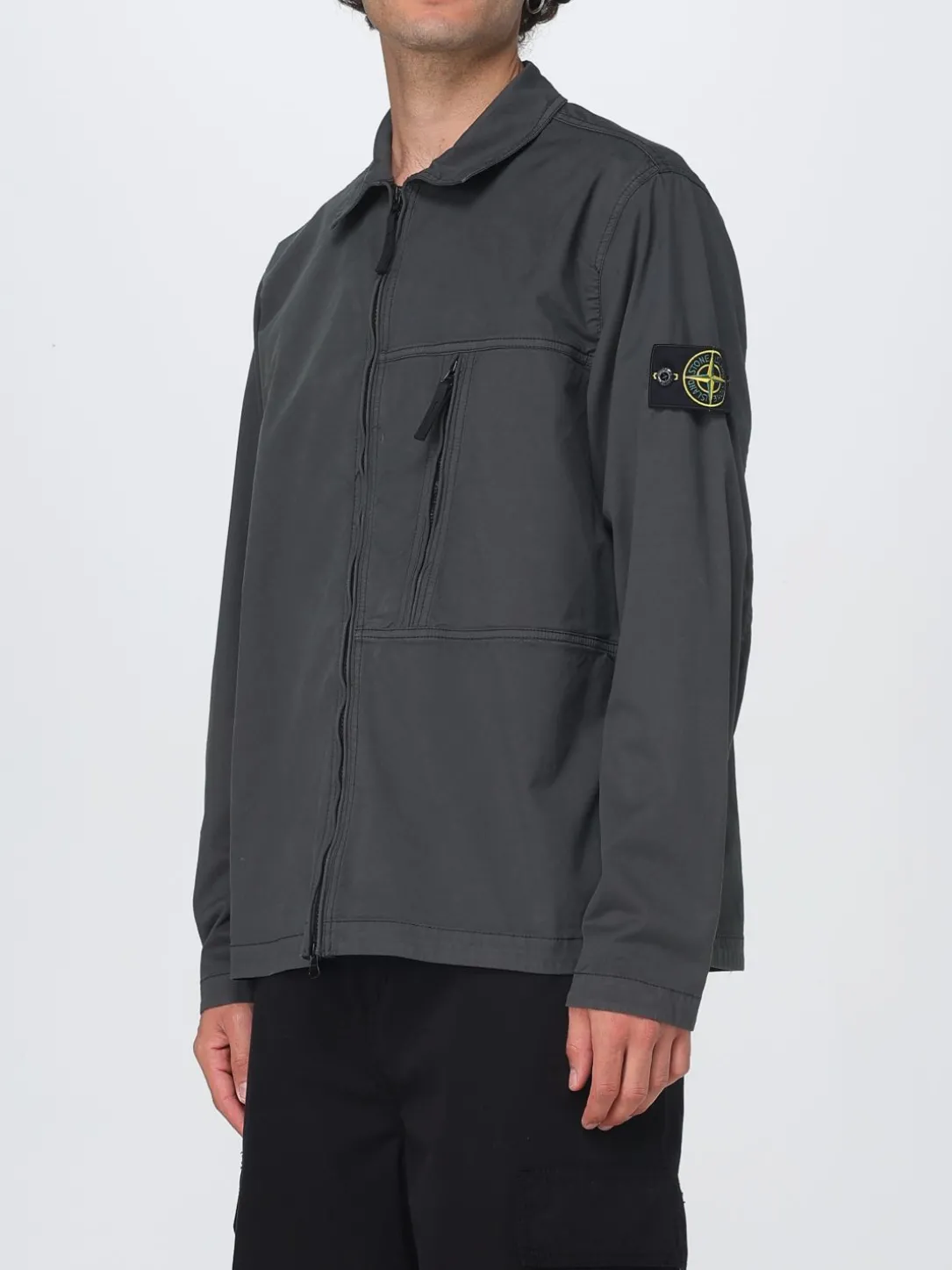 Overshirt Stone Island in cotone