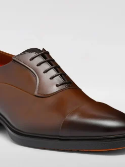 Oxford Santoni in pelle