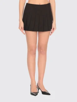 Panta-gonna MSGM in crêpe plissettato