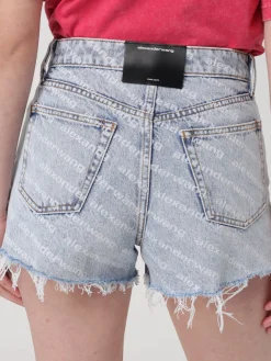 Pantaloncino Alexander Wang in denim