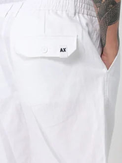 Pantaloncino Armani Exchange in cotone e lino
