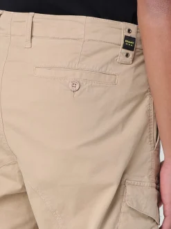 Pantaloncino cargo Blauer in cotone stretch