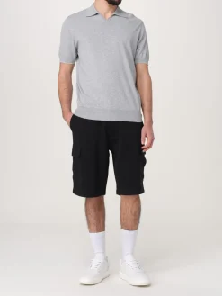 Pantaloncino cargo Brunello Cucinelli in misto cotone e cashmere