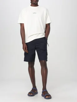 Pantaloncino cargo Stone Island in cotone stretch