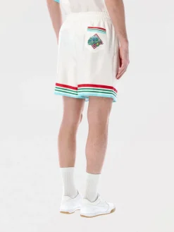 Pantaloncino Casablanca in seta stampata