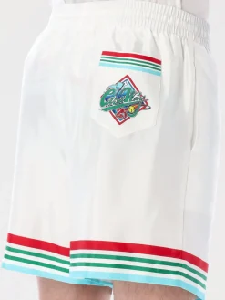 Pantaloncino Casablanca in seta stampata