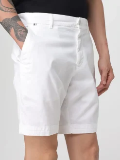 Pantaloncino chino Boss in denim