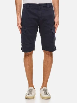 Pantaloncino C.P. Company in cotone stretch