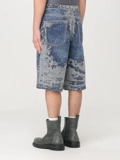 Pantaloncino Diesel in denim effetto used
