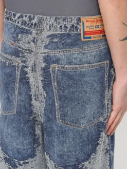 Pantaloncino Diesel in denim effetto used