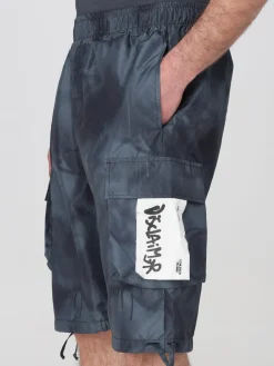 Pantaloncino Disclaimer in tessuto tecnico