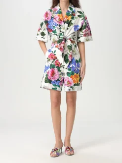 Pantaloncino Dolce & Gabbana in cotone con stampa floreale