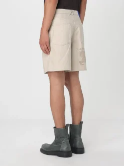 Pantaloncino in cotone con logo Burberry