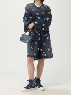 Pantaloncino Marc Jacobs in denim con ricamo