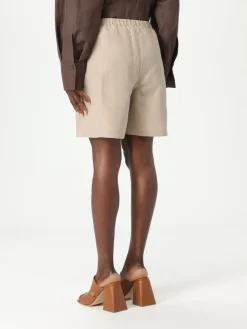 Pantaloncino Max Mara in lino e seta