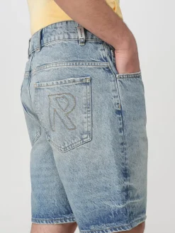 Pantaloncino Represent in denim di cotone