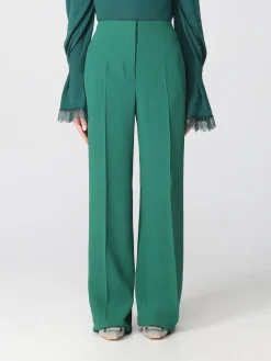 Pantalone Alberta Ferretti in enver satin