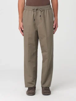 Pantalone Brioni in cotone e lino