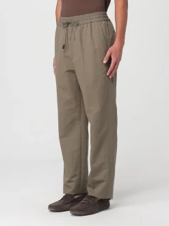 Pantalone Brioni in cotone e lino