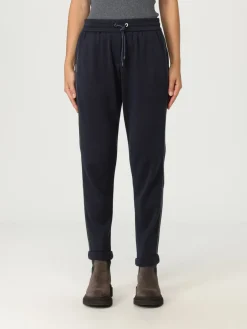 Pantalone Brunello Cucinelli in misto cotone e seta