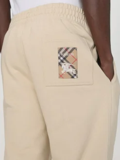 Pantalone Burberry in cotone stretch