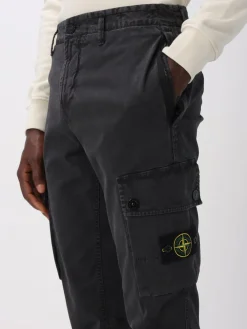 Pantalone cargo Stone Island in cotone stretch