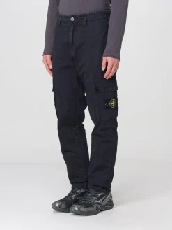 Pantalone cargo Stone Island in cotone