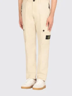 Pantalone cargo Stone Island in cotone