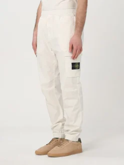 Pantalone cargo Stone Island in cotone stretch