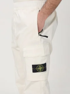 Pantalone cargo Stone Island in cotone stretch