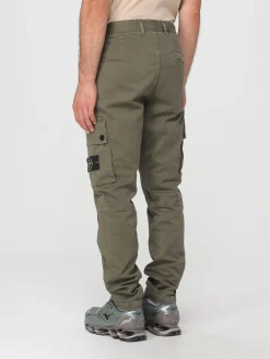 Pantalone cargo Stone Island in cotone stretch