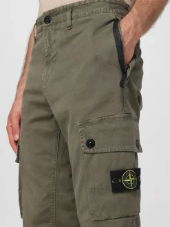 Pantalone cargo Stone Island in cotone stretch