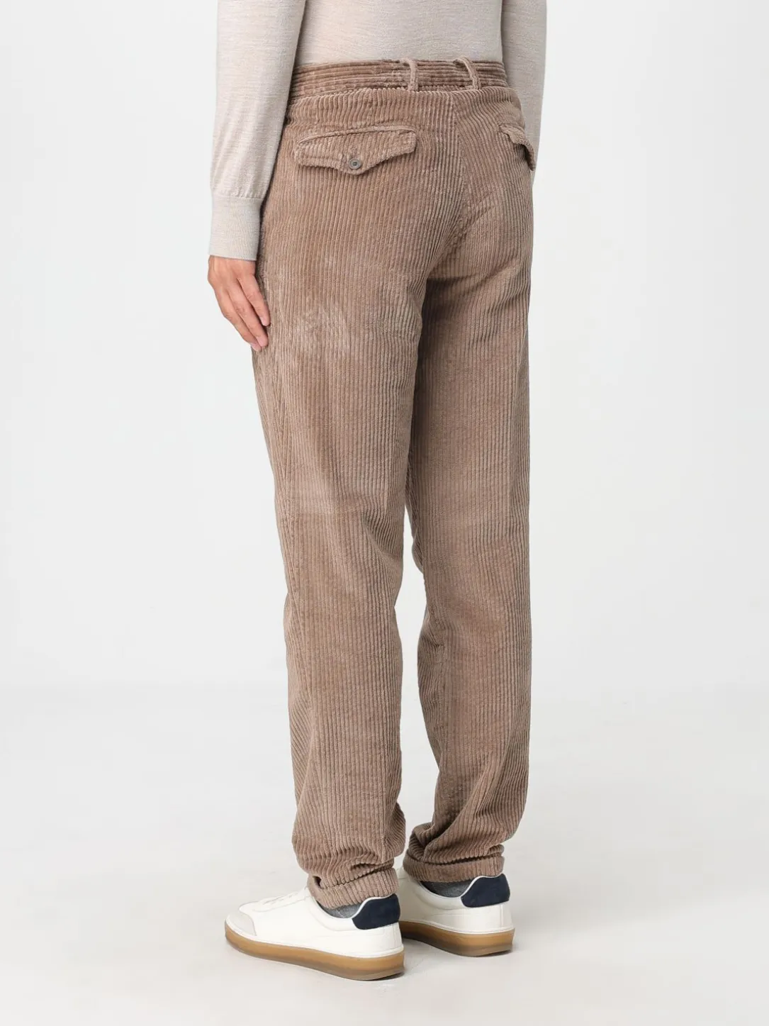 Pantalone Carrot regular in velluto Myths