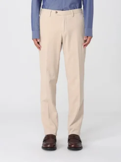 Pantalone chino Luigi Bianchi in cotone stretch