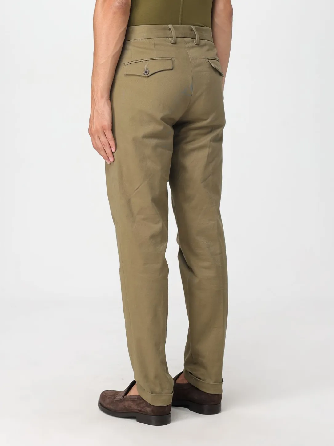 Pantalone chino Myths in gabardine di cotone