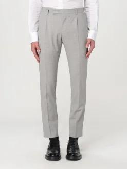 Pantalone chino Pt Torino in lana stretch