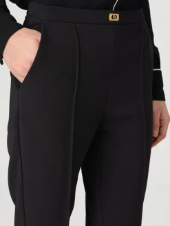Pantalone classico Elisabetta Franchi in crêpe