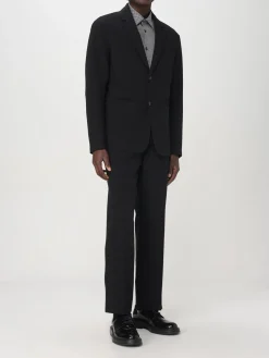 Pantalone classico Emporio Armani in tessuto tecnico