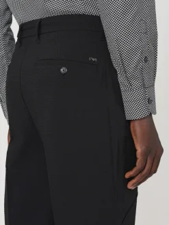 Pantalone classico Emporio Armani in tessuto tecnico