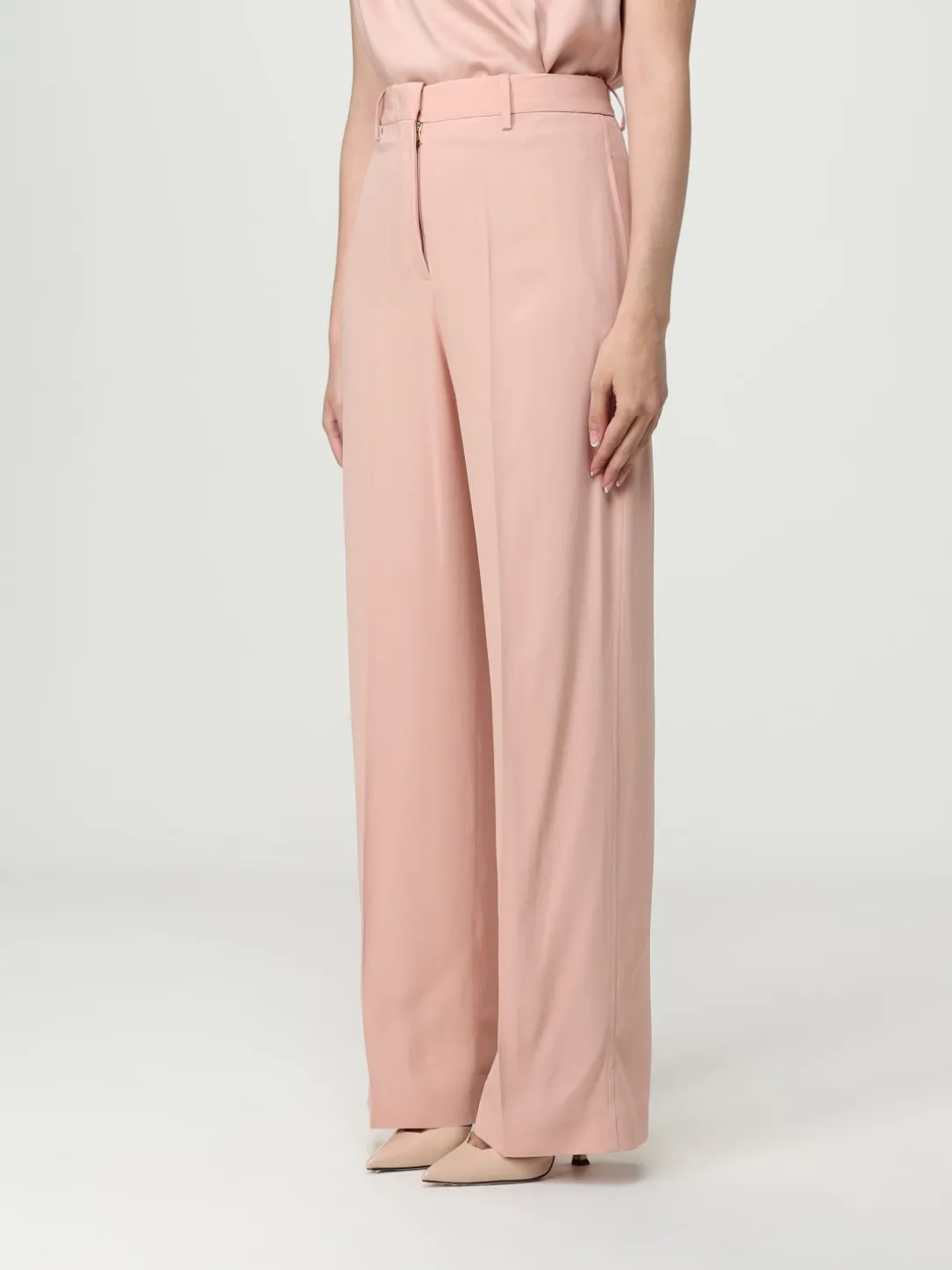 Pantalone classico Fabiana Filippi in crêpe